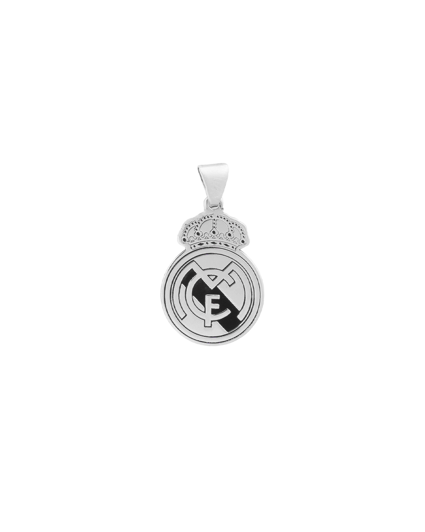 Black and white Real Madrid necklace