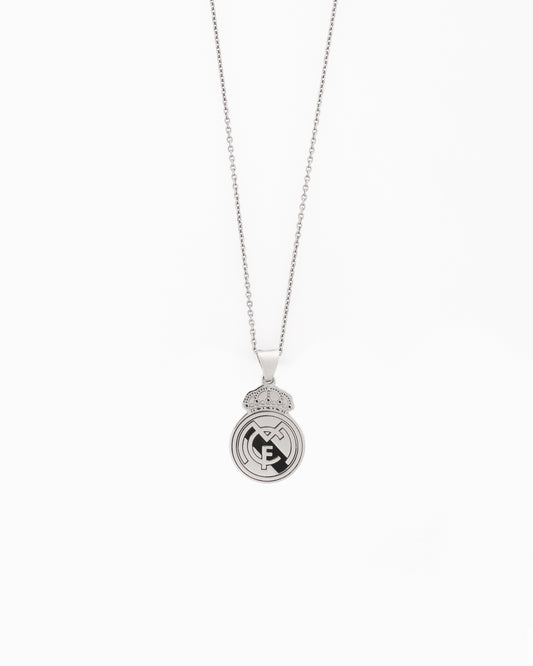 Black and white Real Madrid necklace