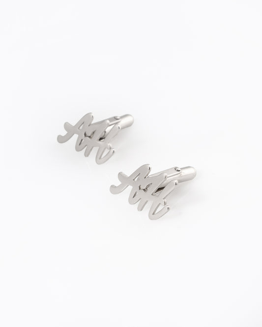 Double Initial cufflinks