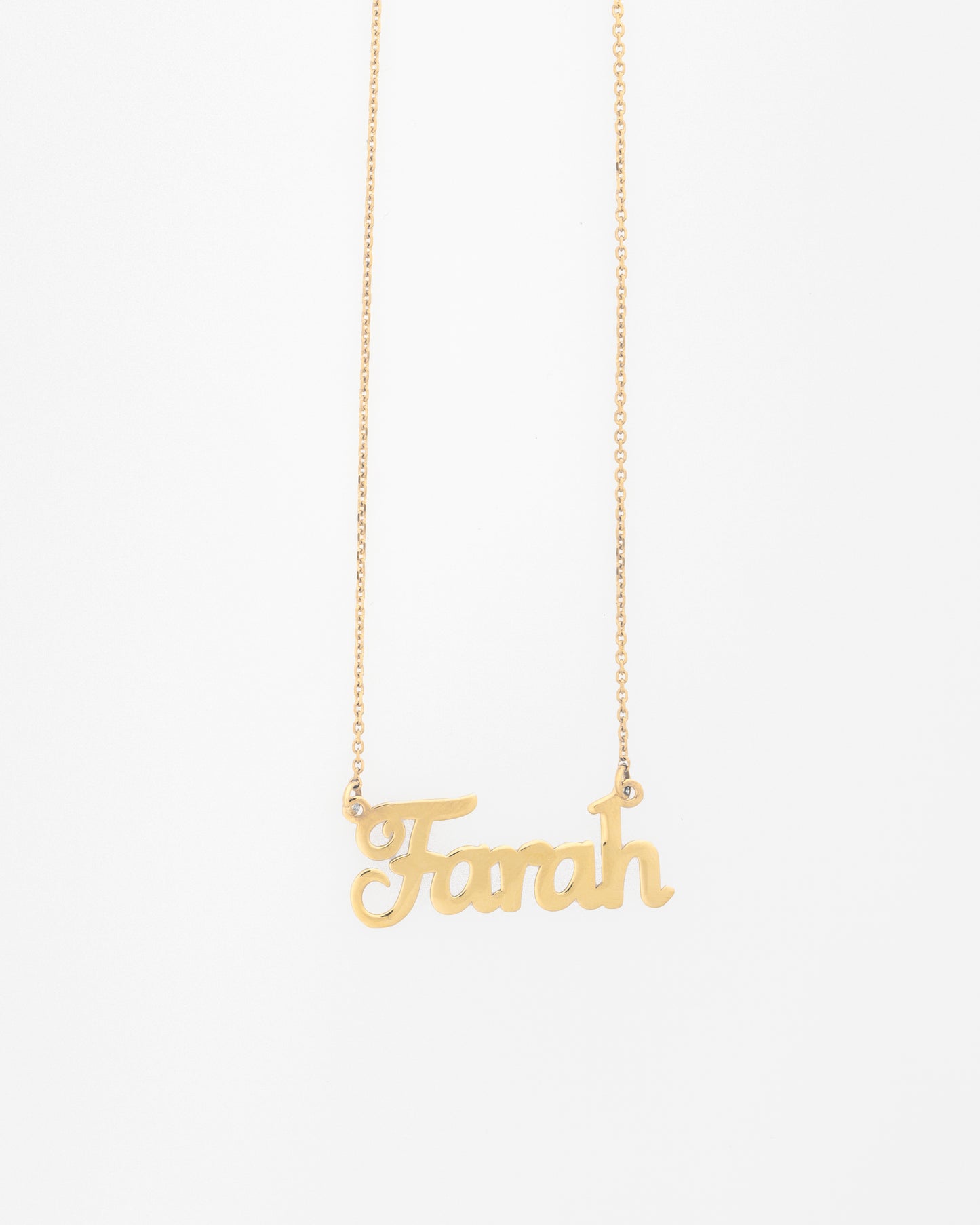 English name necklace
